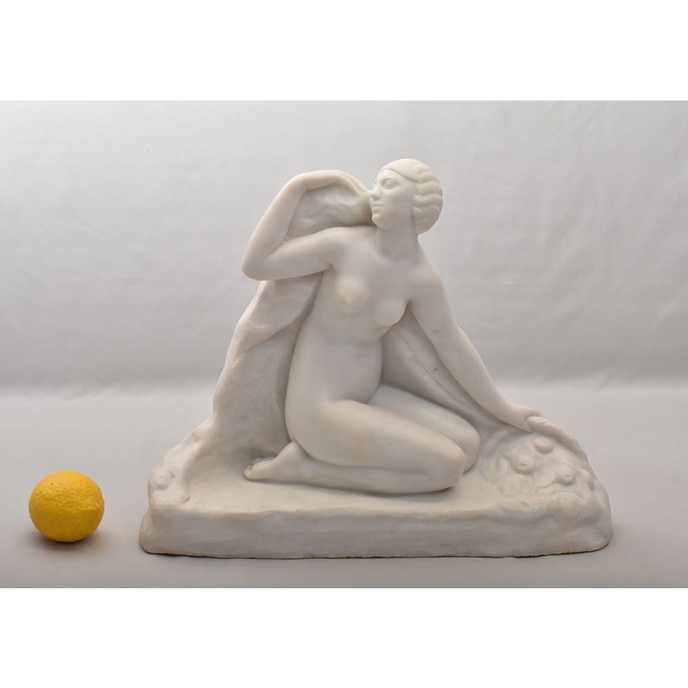 STMA109 2a antique sculpture marble statues bust woman figurines